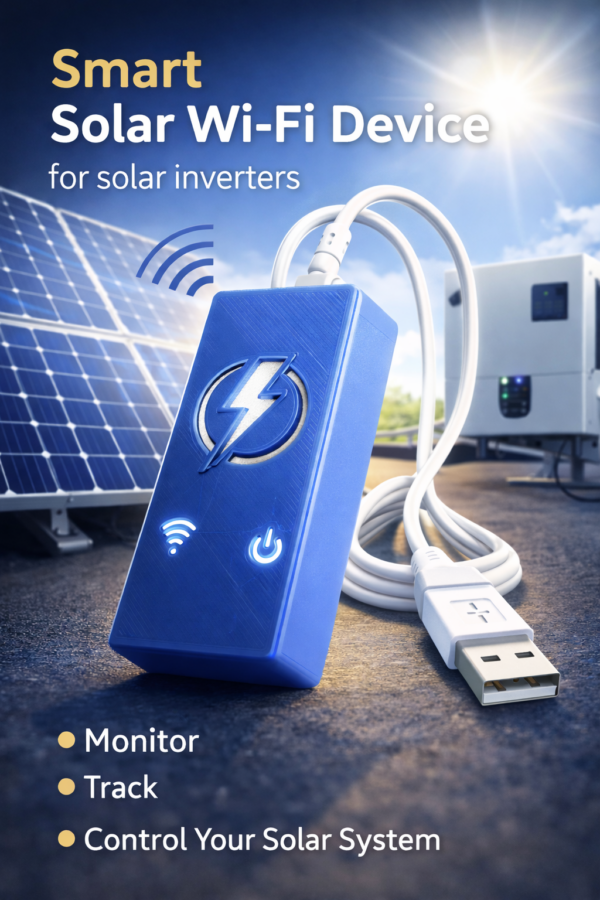 Smart Solar (PVT) WiFi Device For USB-A Port Inverter – iPro.PK